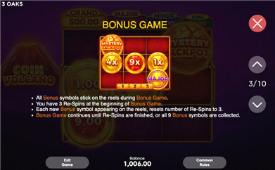 Regole Coin Volcano pagina 3